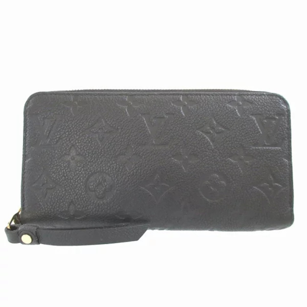 Louis Vuitton Monogram Empreinte Zippy Wallet round zipper long